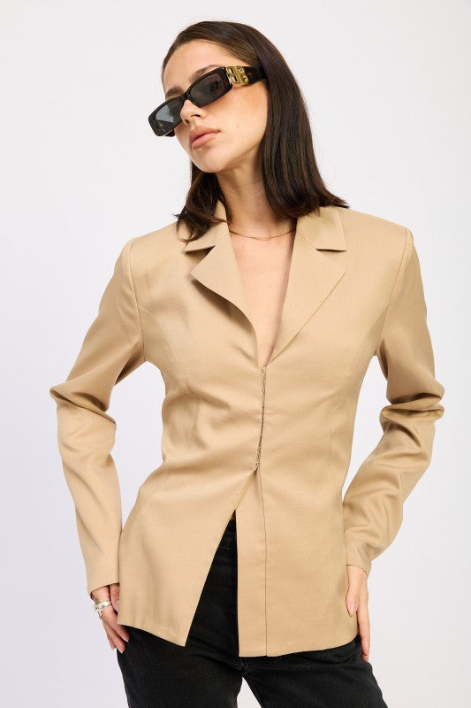 Emory Park Fitted Blazer Jacket