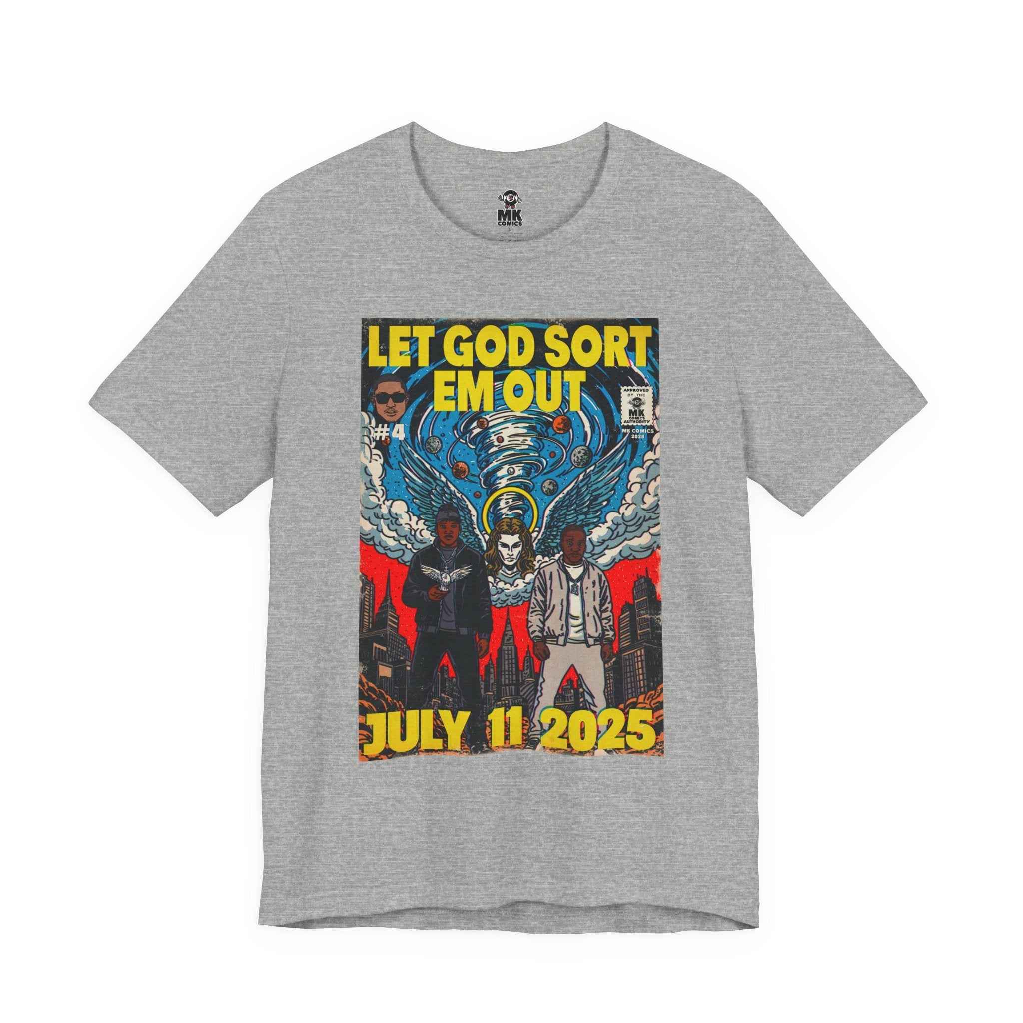 Let God Sort Em Out - Unisex Jersey Short Sleeve Tee