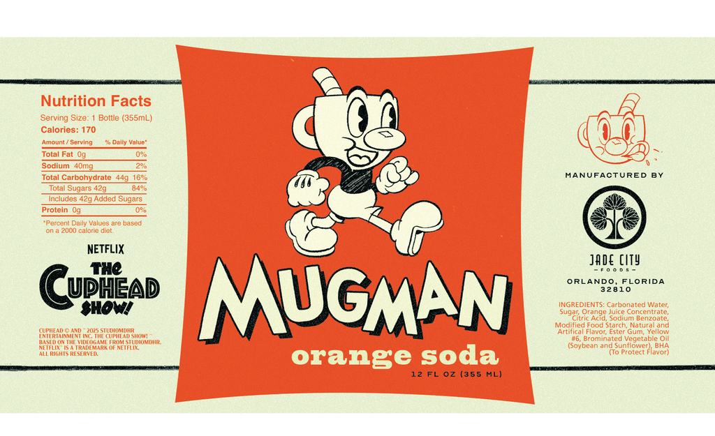 The Cuphead Show! Soda 4-Pack