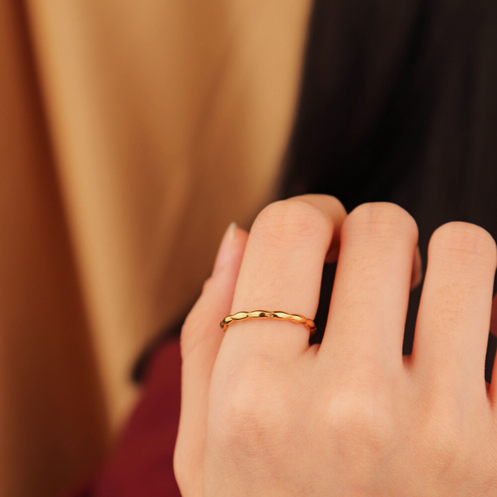 REINE LACHANCE GOLD RING