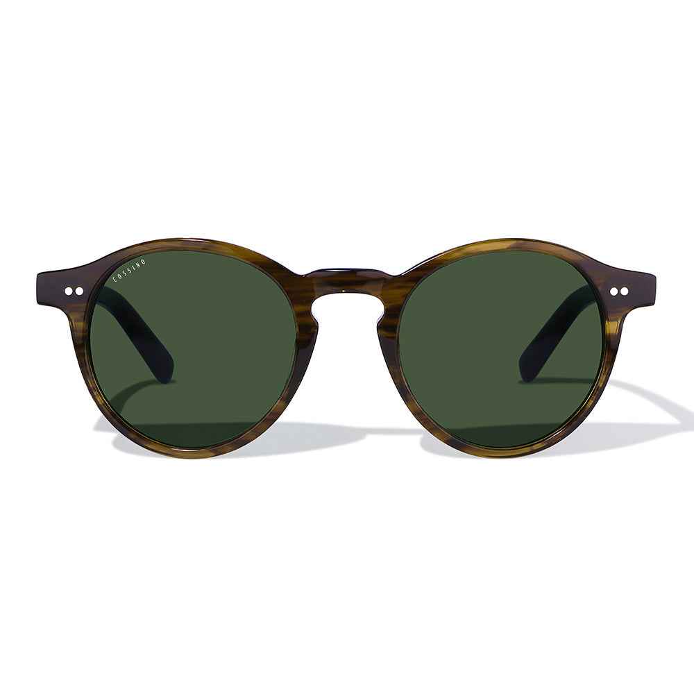 Belize Redon Round Acetate Sunglasses