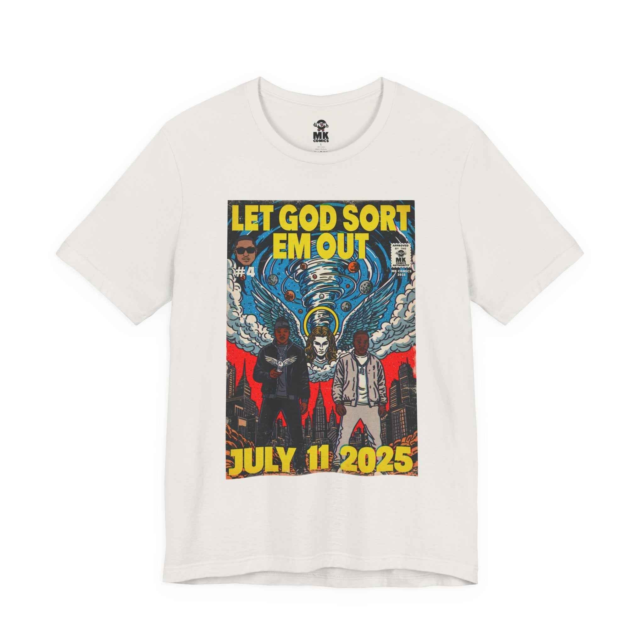 Let God Sort Em Out - Unisex Jersey Short Sleeve Tee