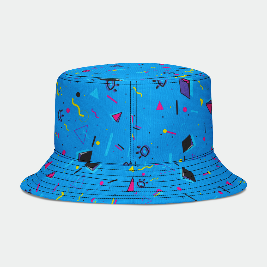 Rad Palm Blue Monday Bucket Hat