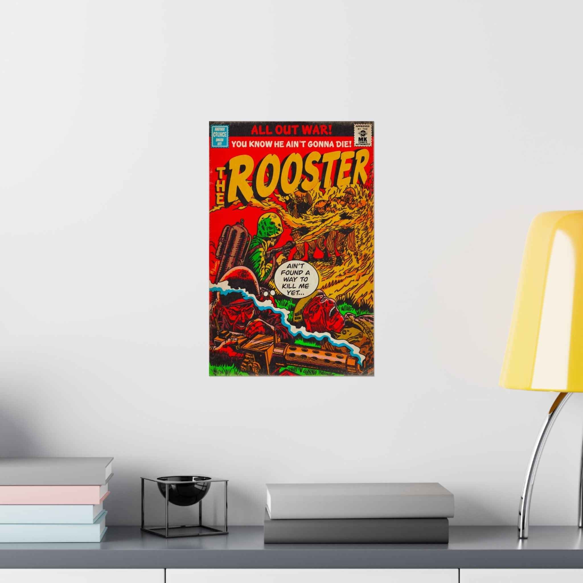 Rooster - Matte Vertical Posters