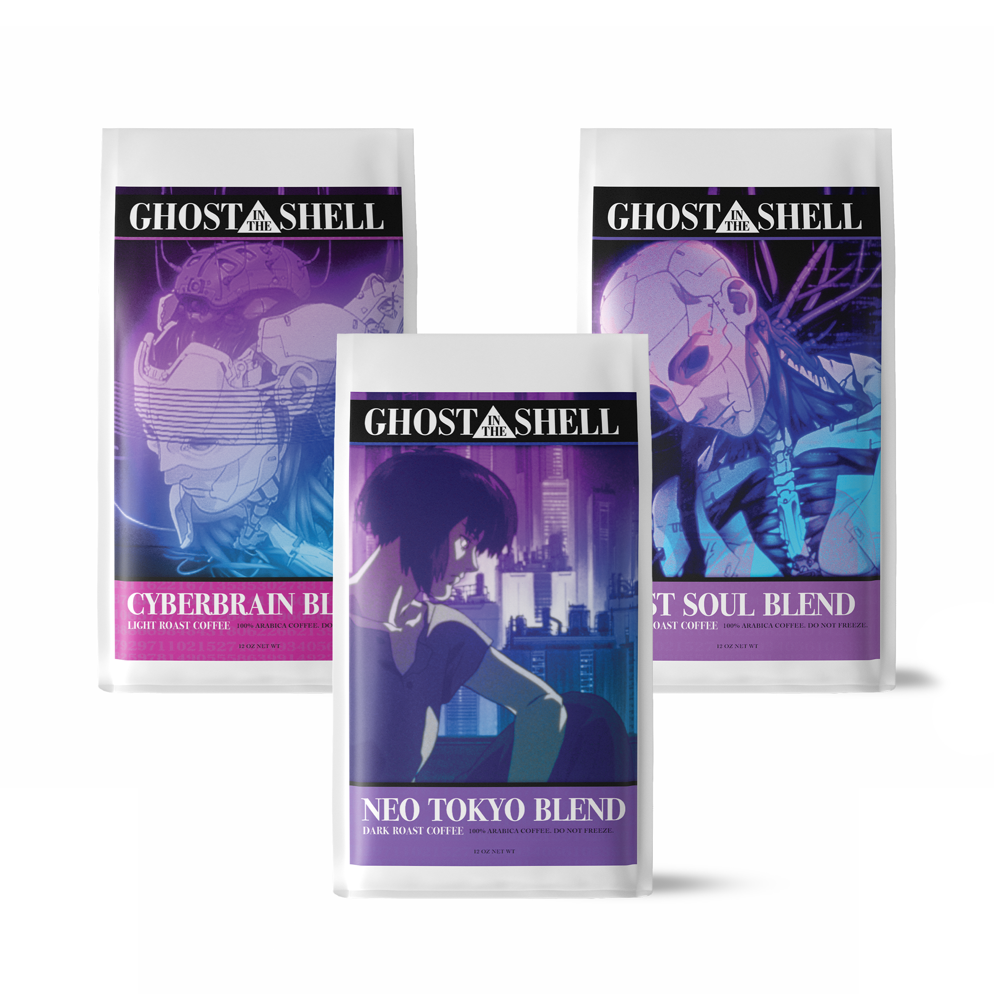 Ghost in the Shell Coffee 3-Pack