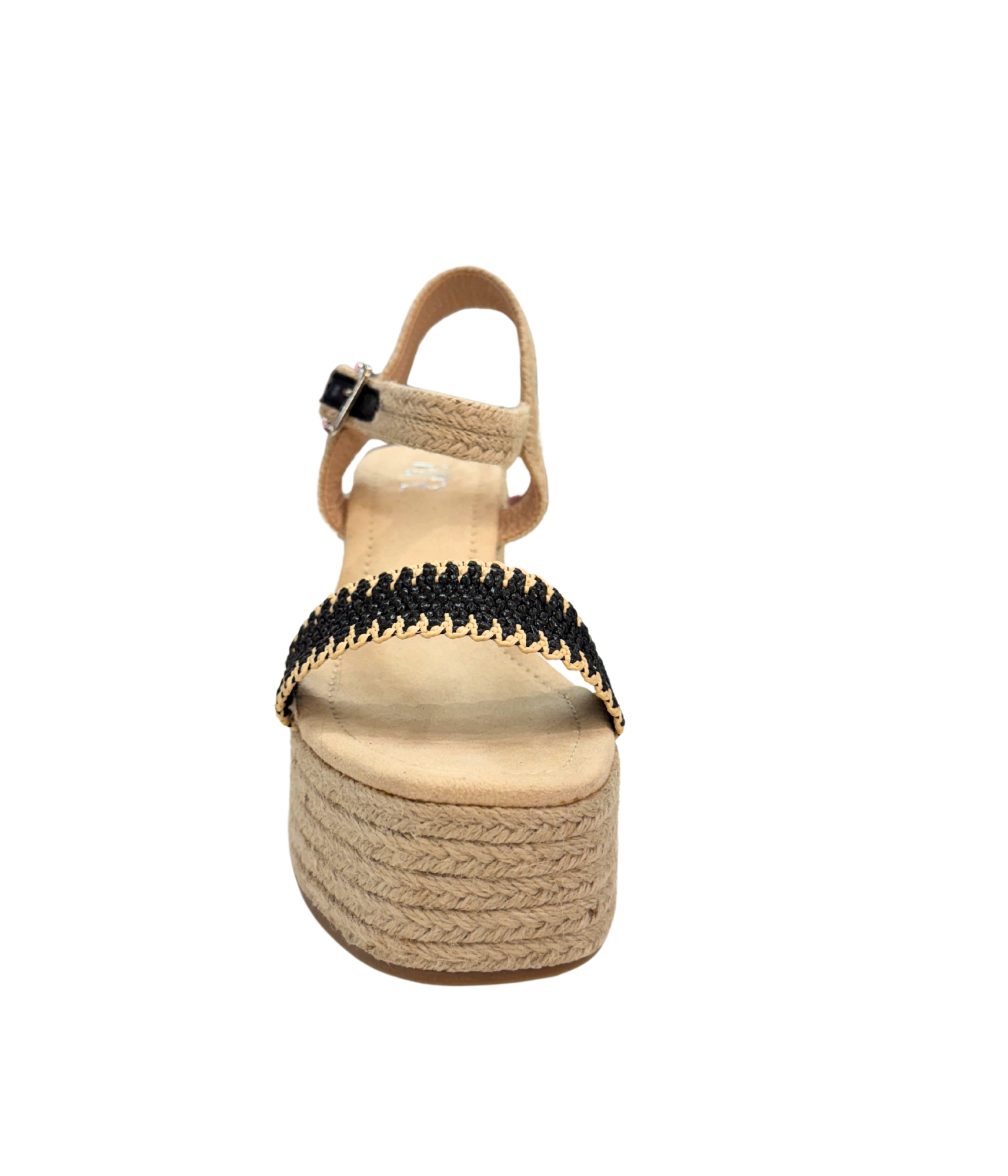 Elise Wedge in Black - Lolomo!