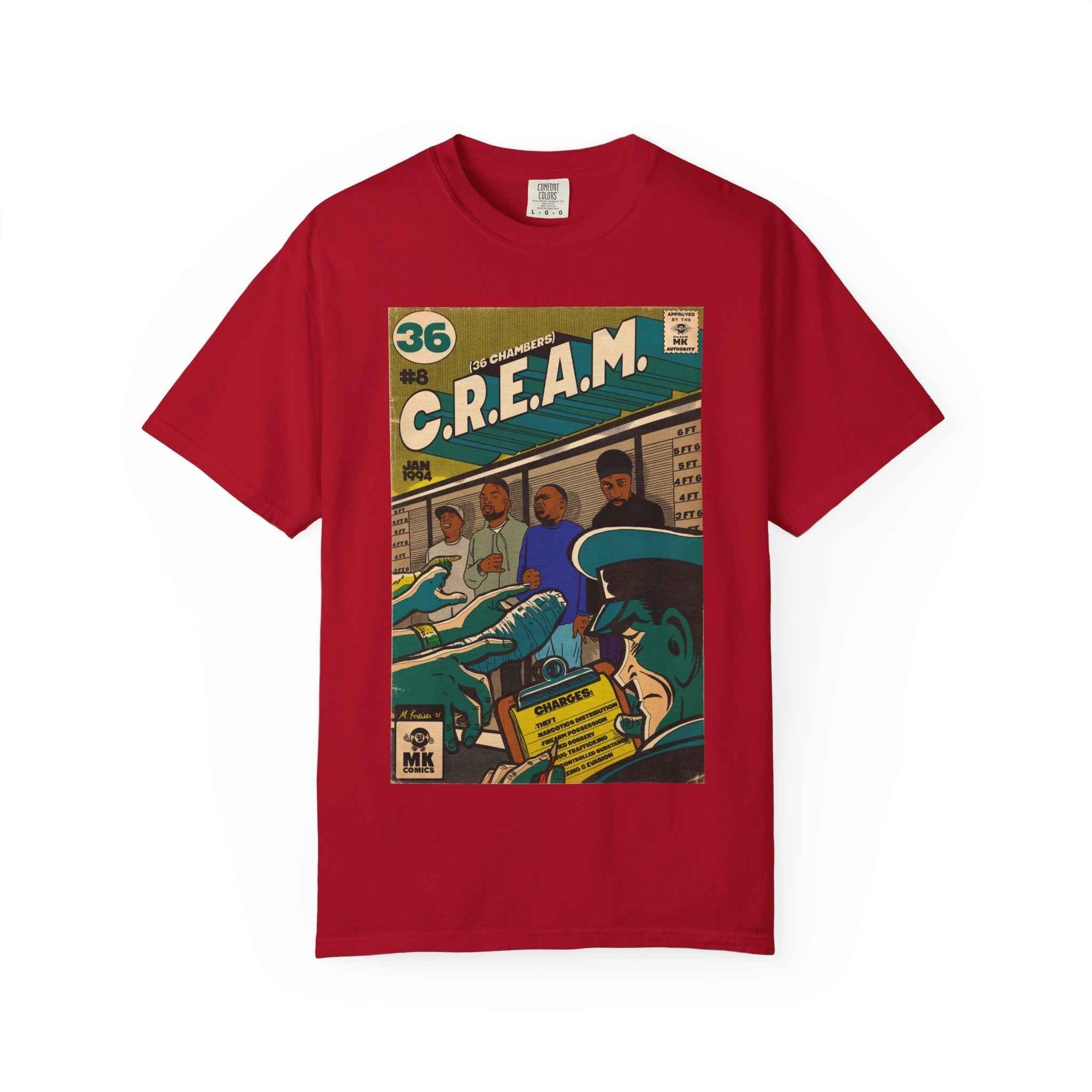 C.R.E.A.M - Unisex Comfort Colors T-shirt