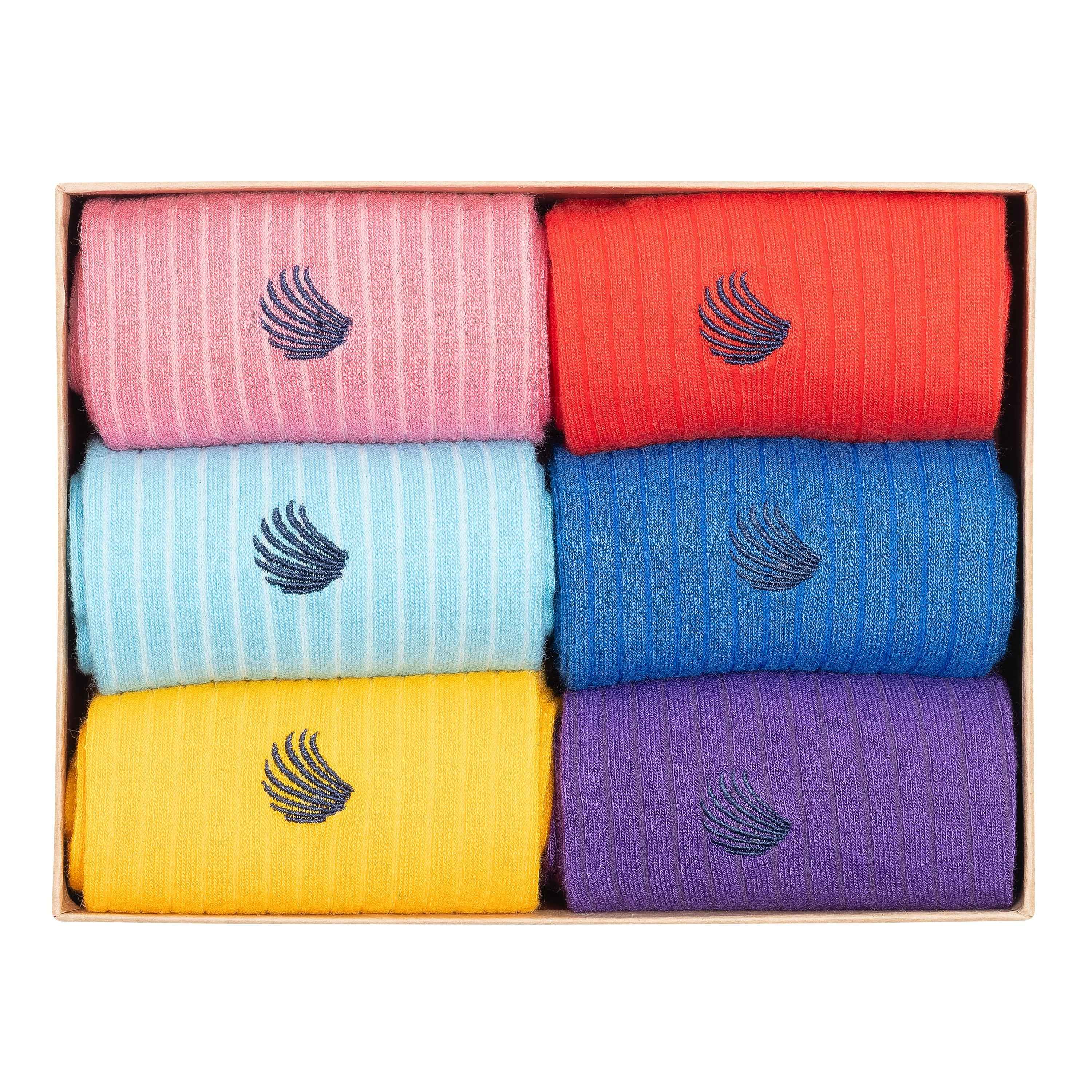 Men’s Bamboo Dress & Trouser Socks 6-Pack - 420