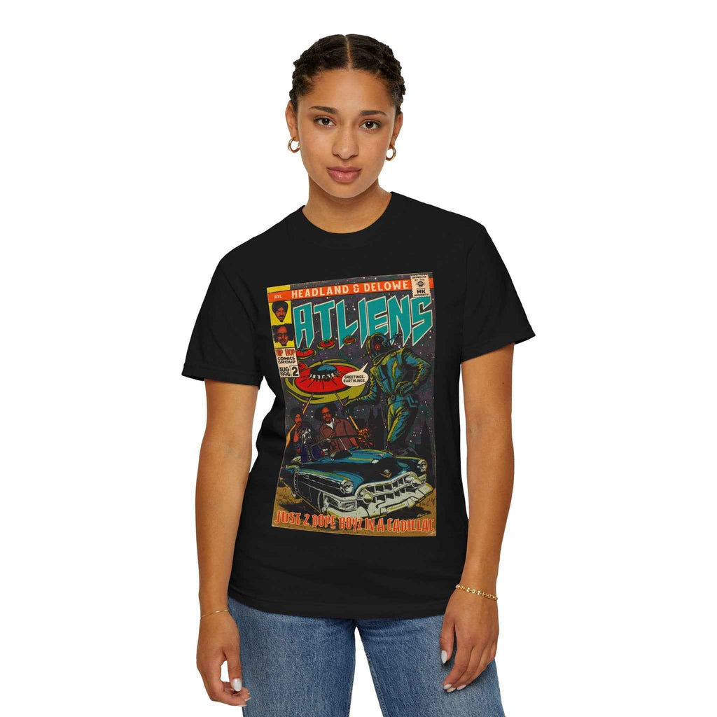 ATLiens - 2 Dope Boyz in a Cadillac - Unisex Comfort Colors T-shirt