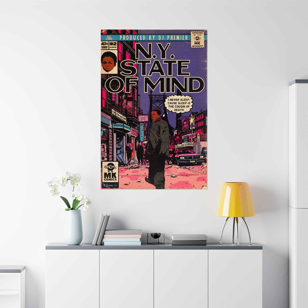 NY State Of Mind - Vertical Matte Poster