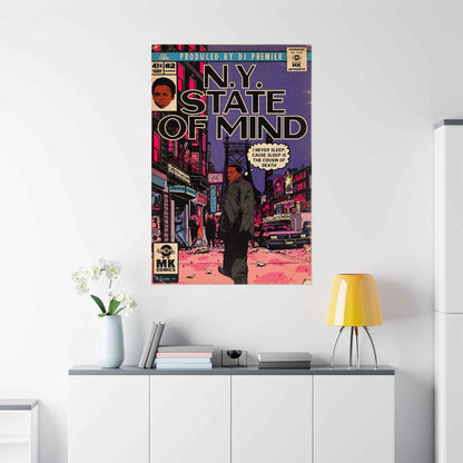 NY State Of Mind - Vertical Matte Poster