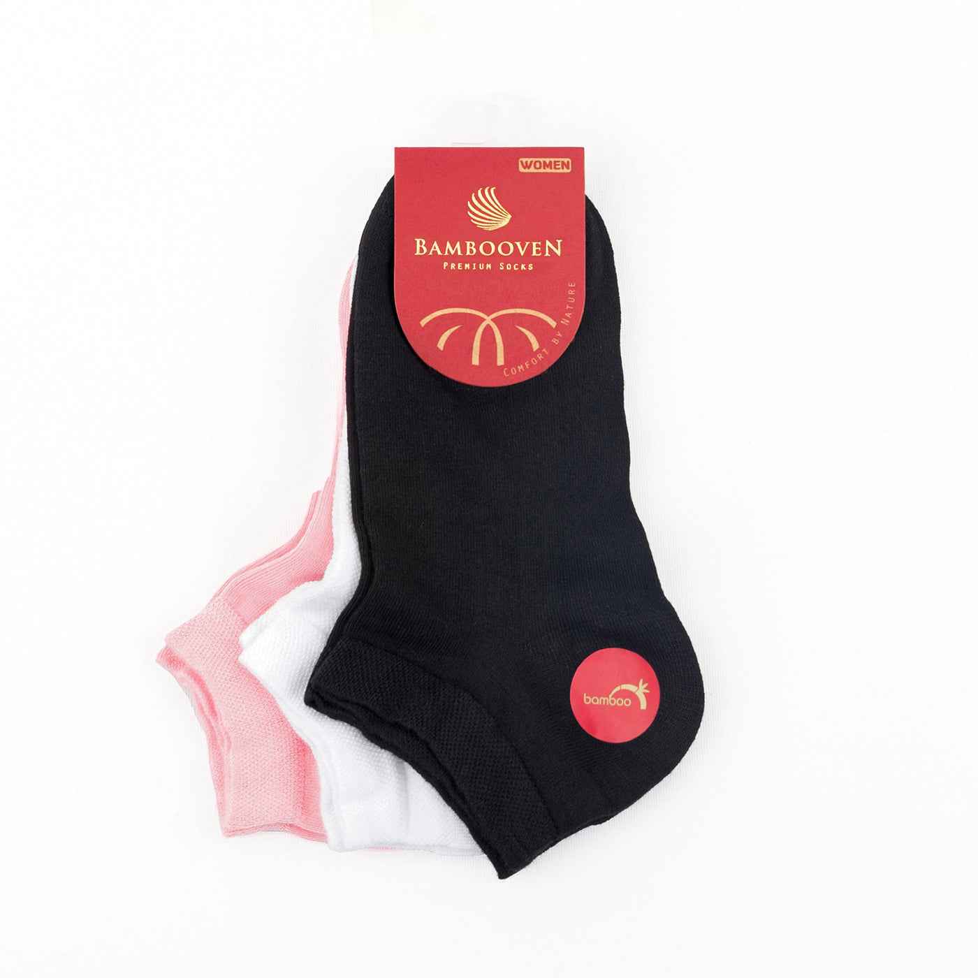 Women’s Bamboo Ankle Socks 3-Pack - 451