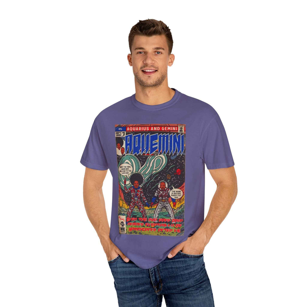 Aquemini - Comic Book Art - Unisex Comfort Colors T-shirt