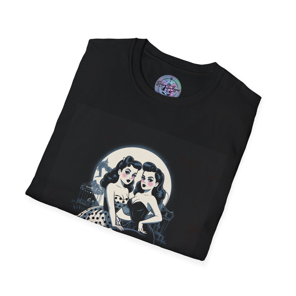 Spooky Beauties Pin-up Sweethearts | Vintage Aesthetic Tee