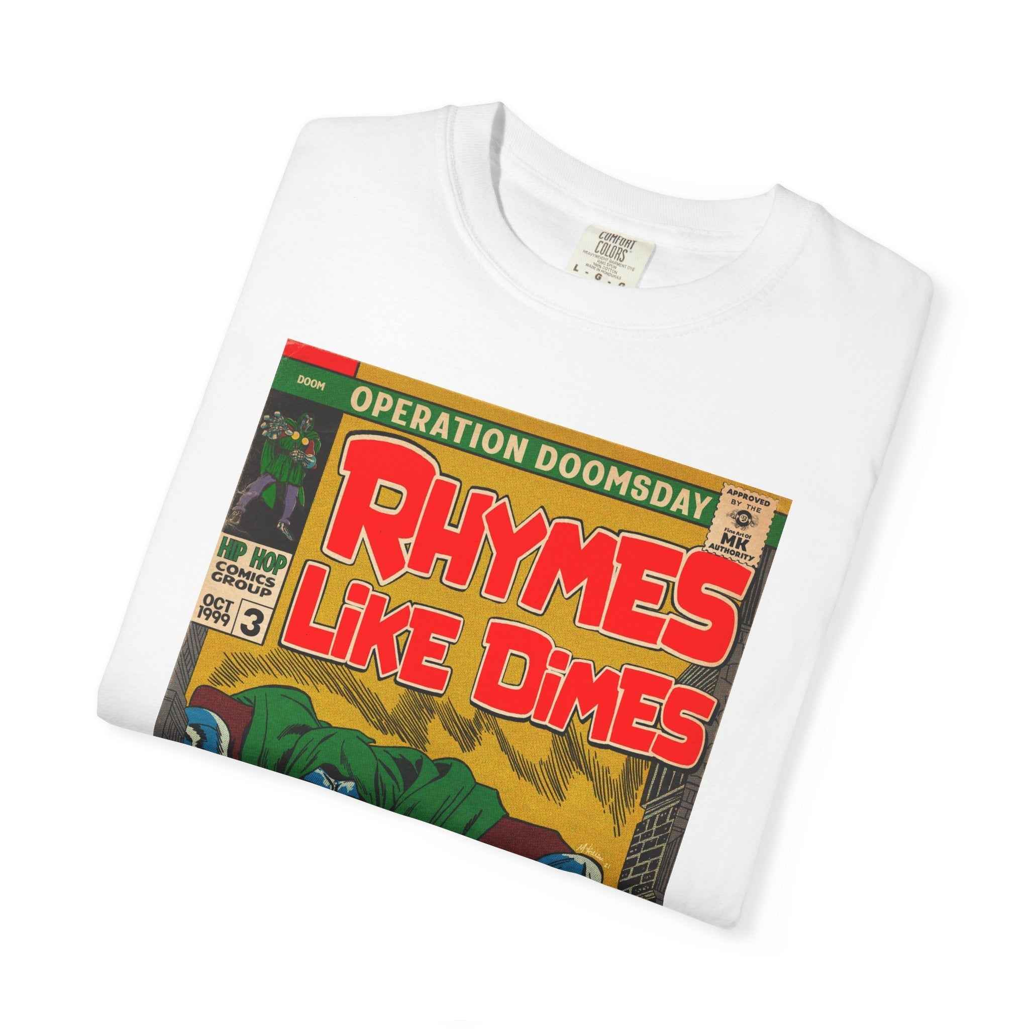 Rhymes Like Dimes - Unisex Comfort Colors T-shirt