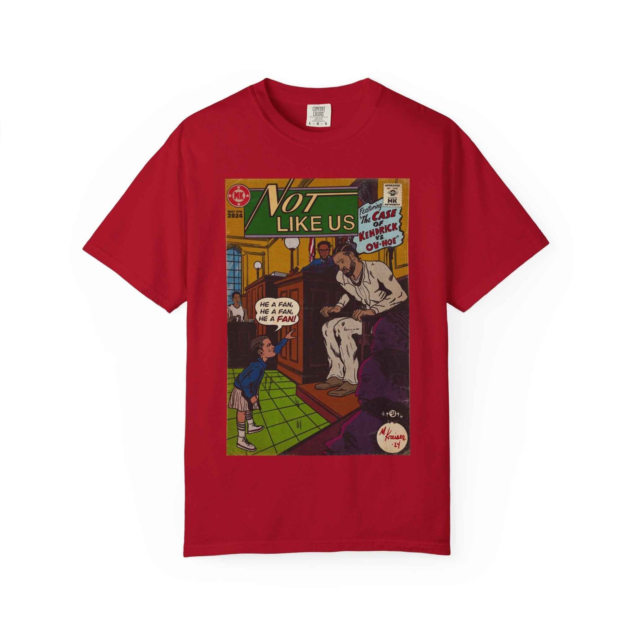 Not Like Us - Unisex Comfort Colors T-shirt