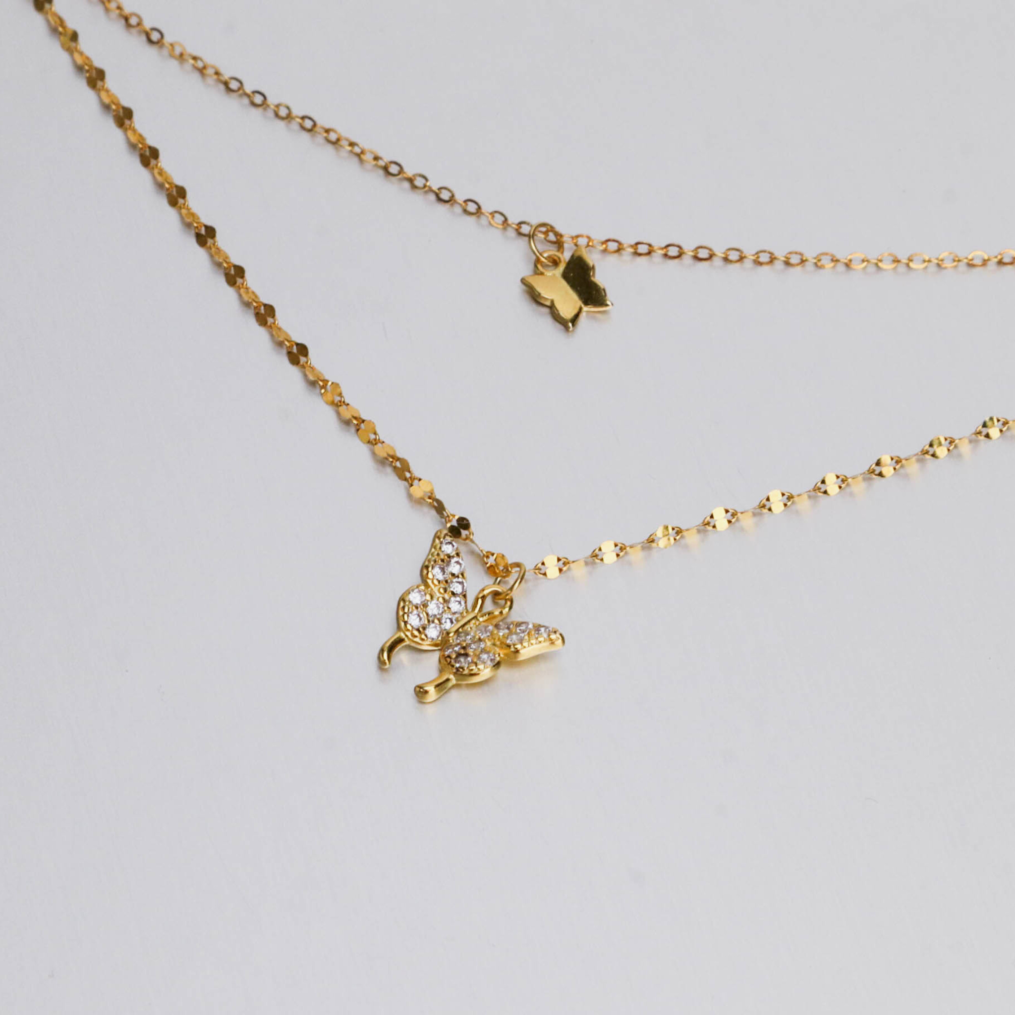 CHRISTIA BUTTERFLY NECKLACE