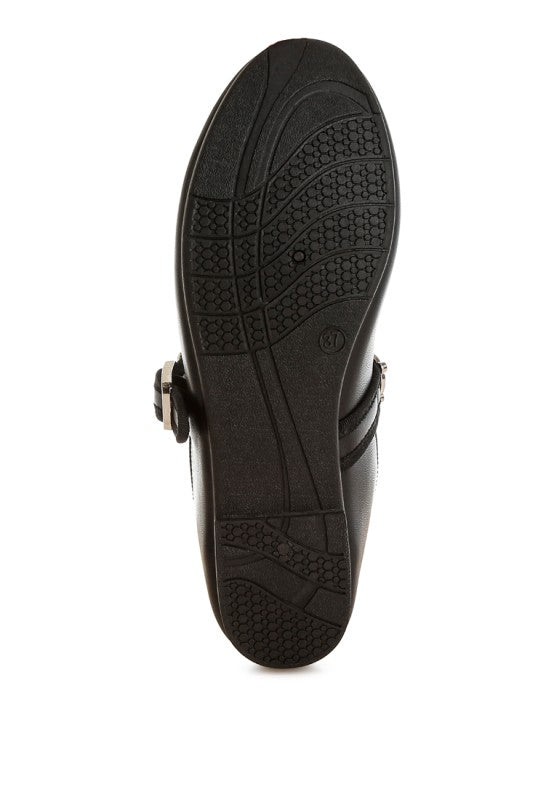 Kavana Charms Embellished Flat Mary Janes