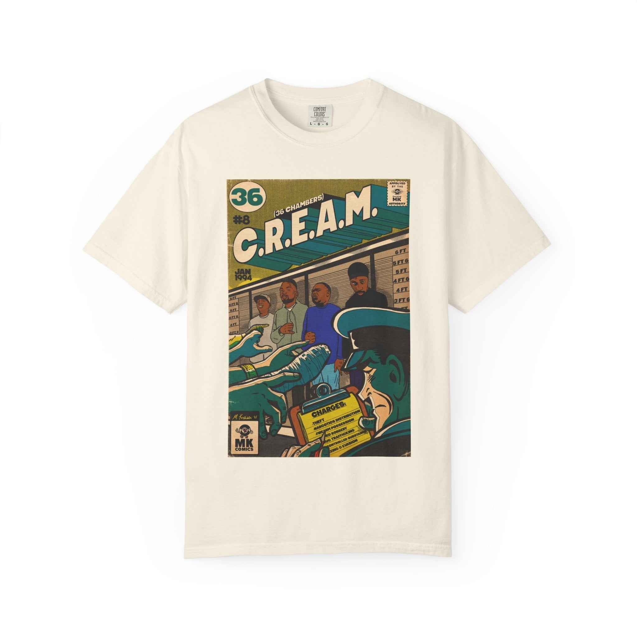 C.R.E.A.M - Unisex Comfort Colors T-shirt