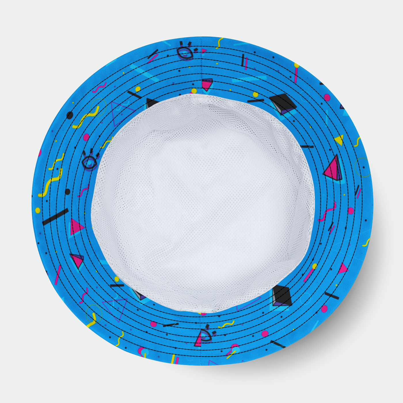 Rad Palm Blue Monday Bucket Hat