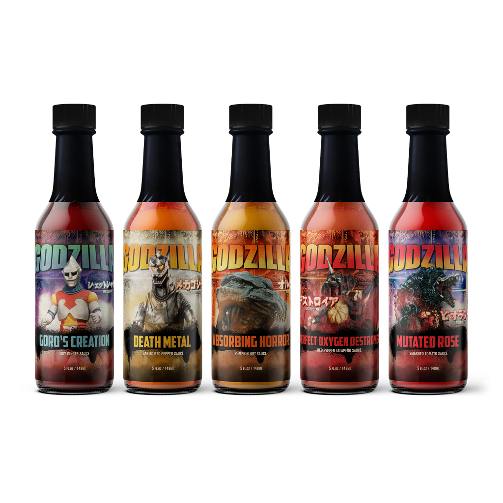 Godzilla Hot Sauce 5-Pack : Series 5