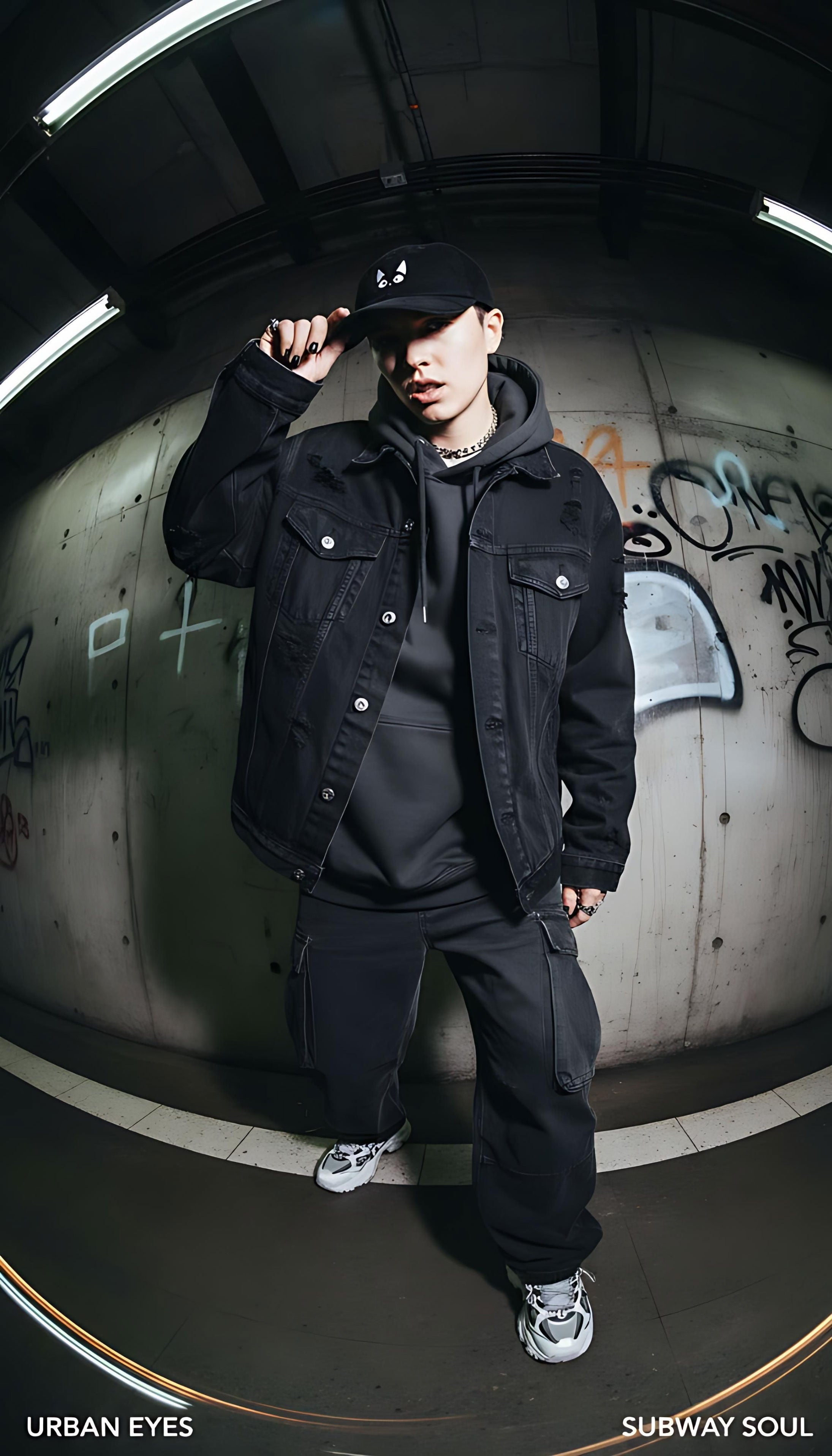 Amazed Cat Corduroy Hat