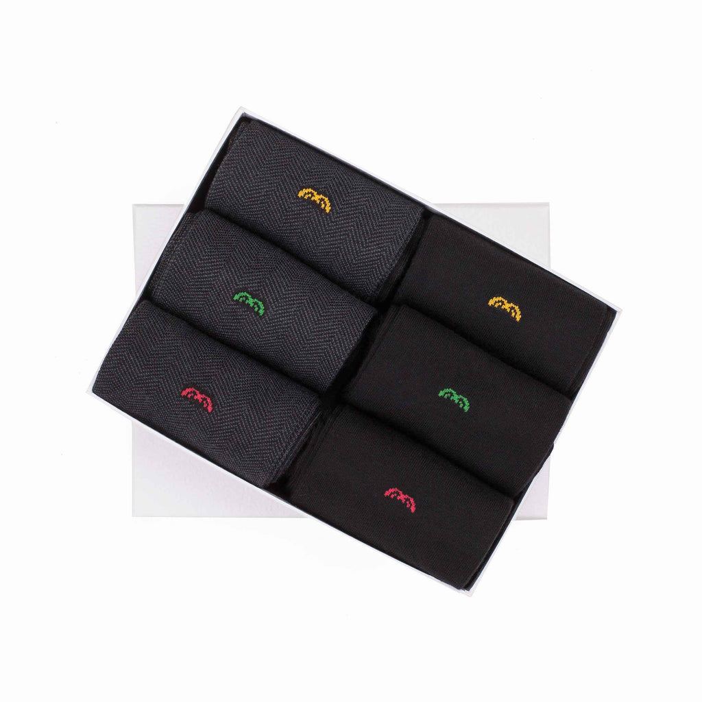 Men’s Bamboo Dress & Trouser Socks 6-Pack - 623