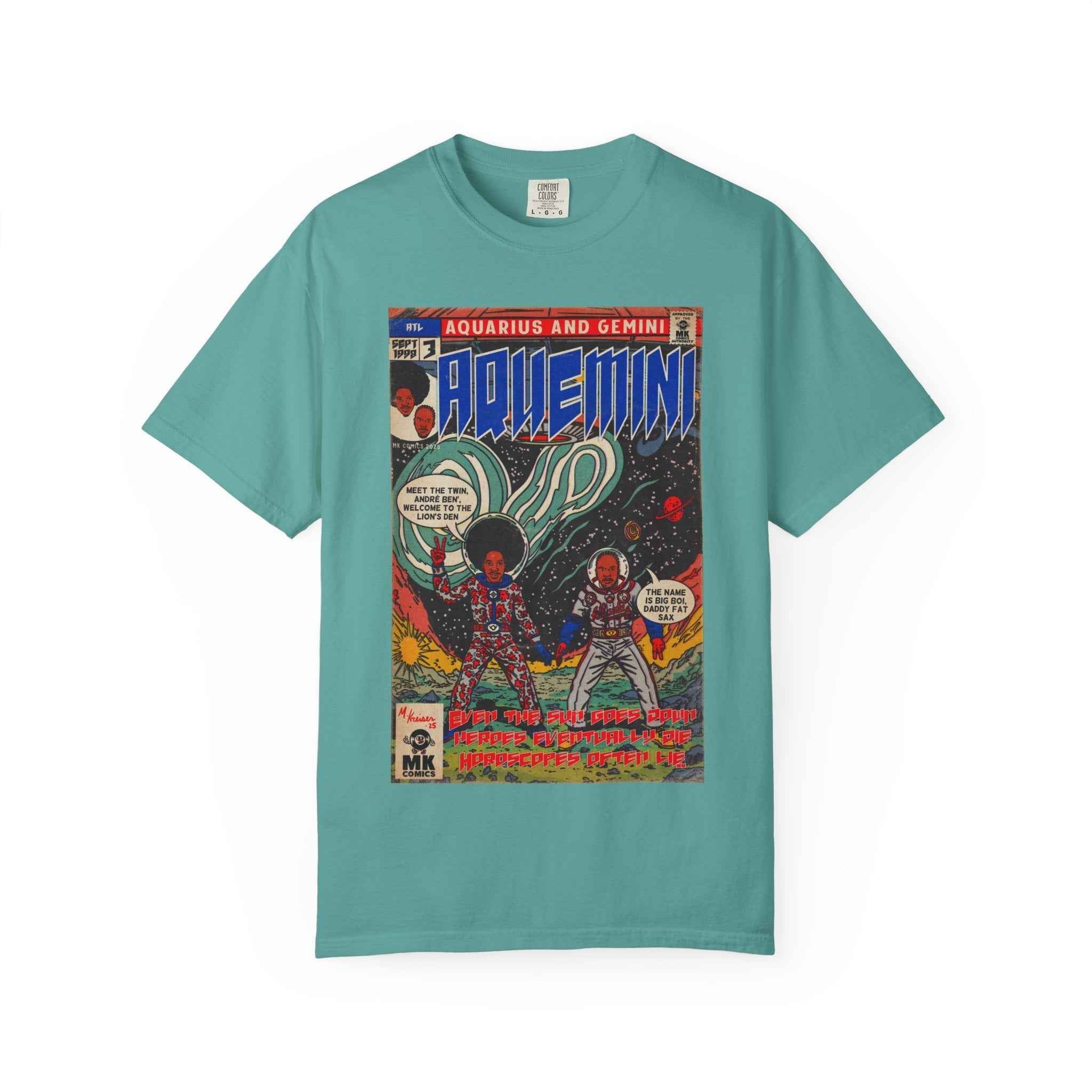 Aquemini - Comic Book Art - Unisex Comfort Colors T-shirt