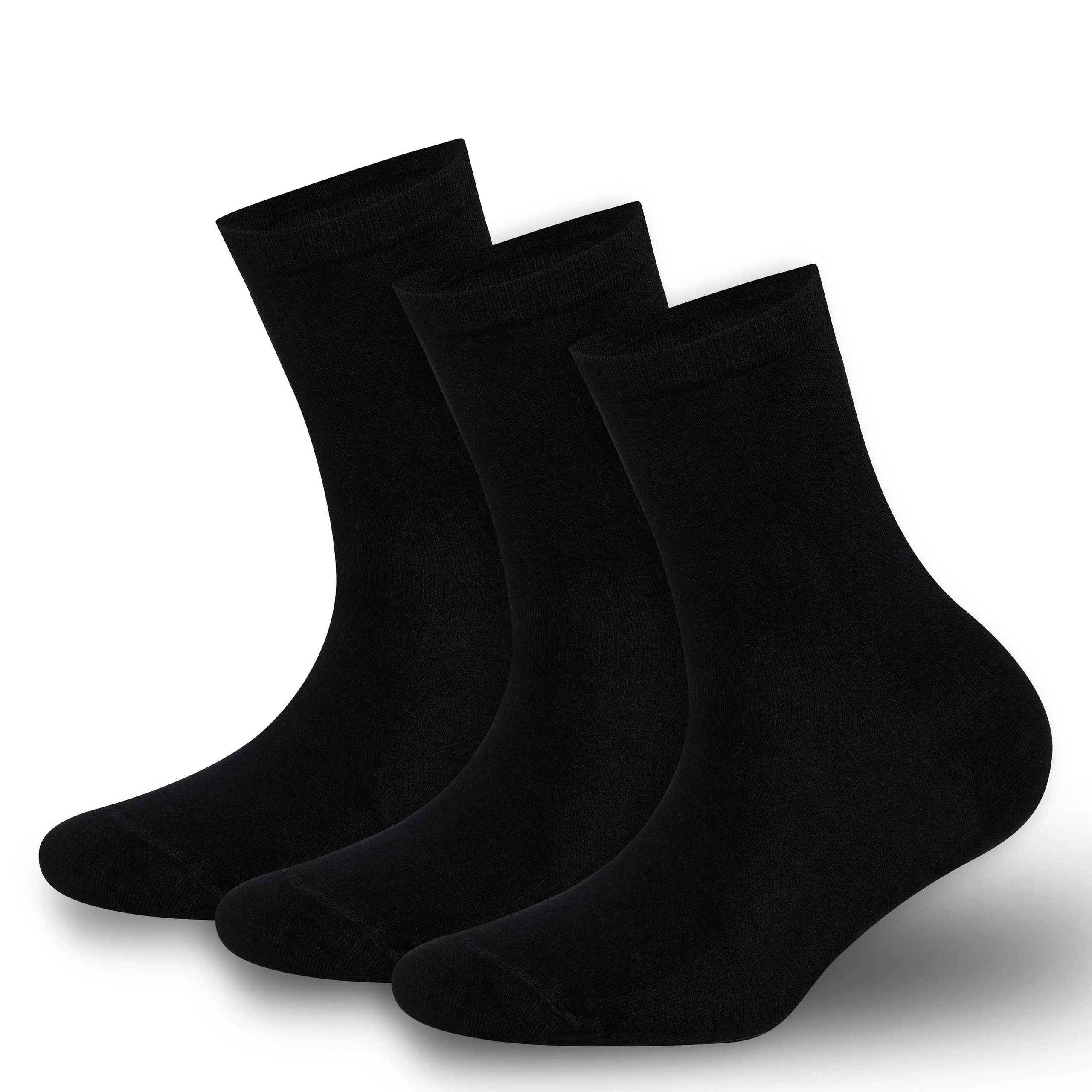 Women’s Bamboo Crew Socks 3-Pack
