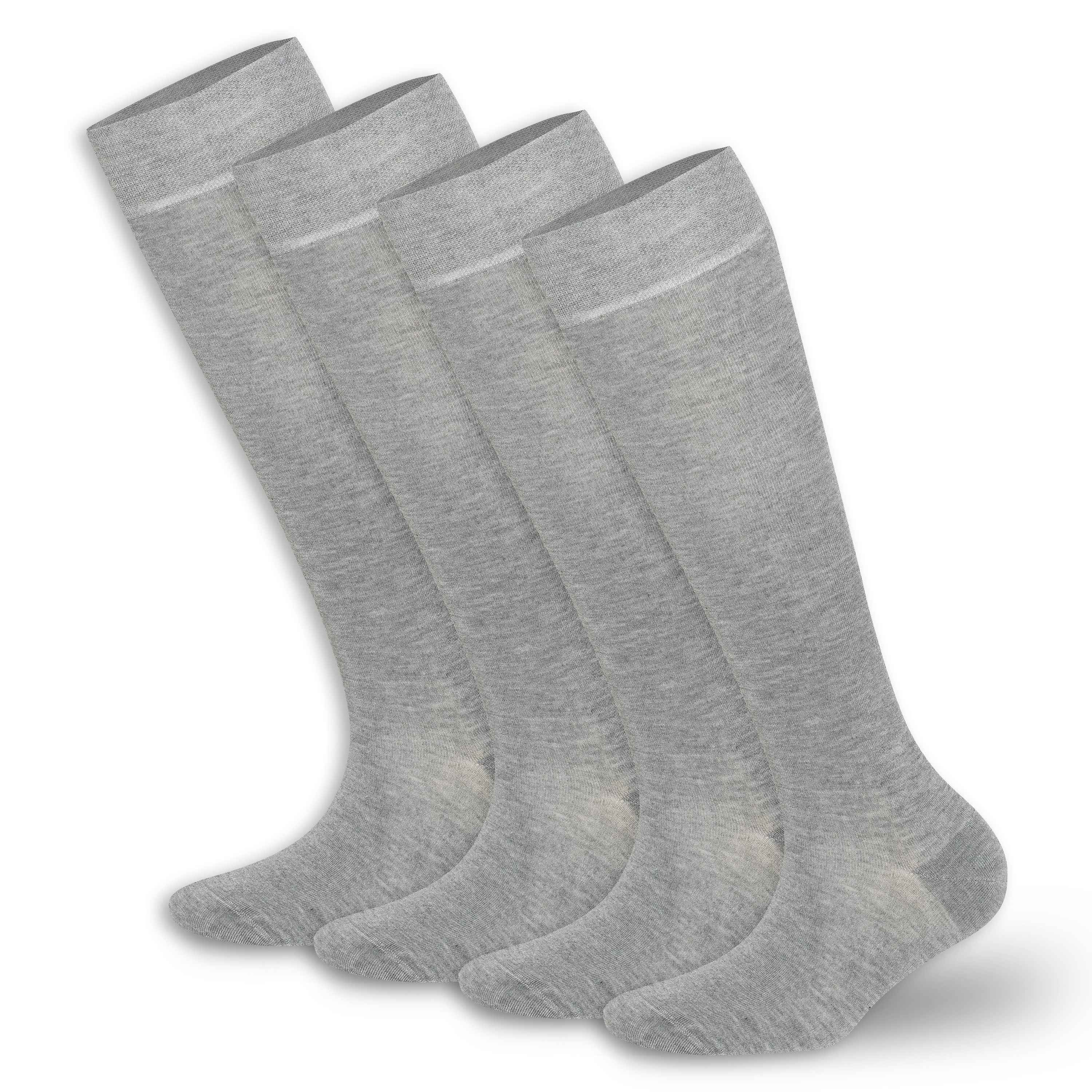 Women’s Bamboo Knee-High Socks 4-Pack