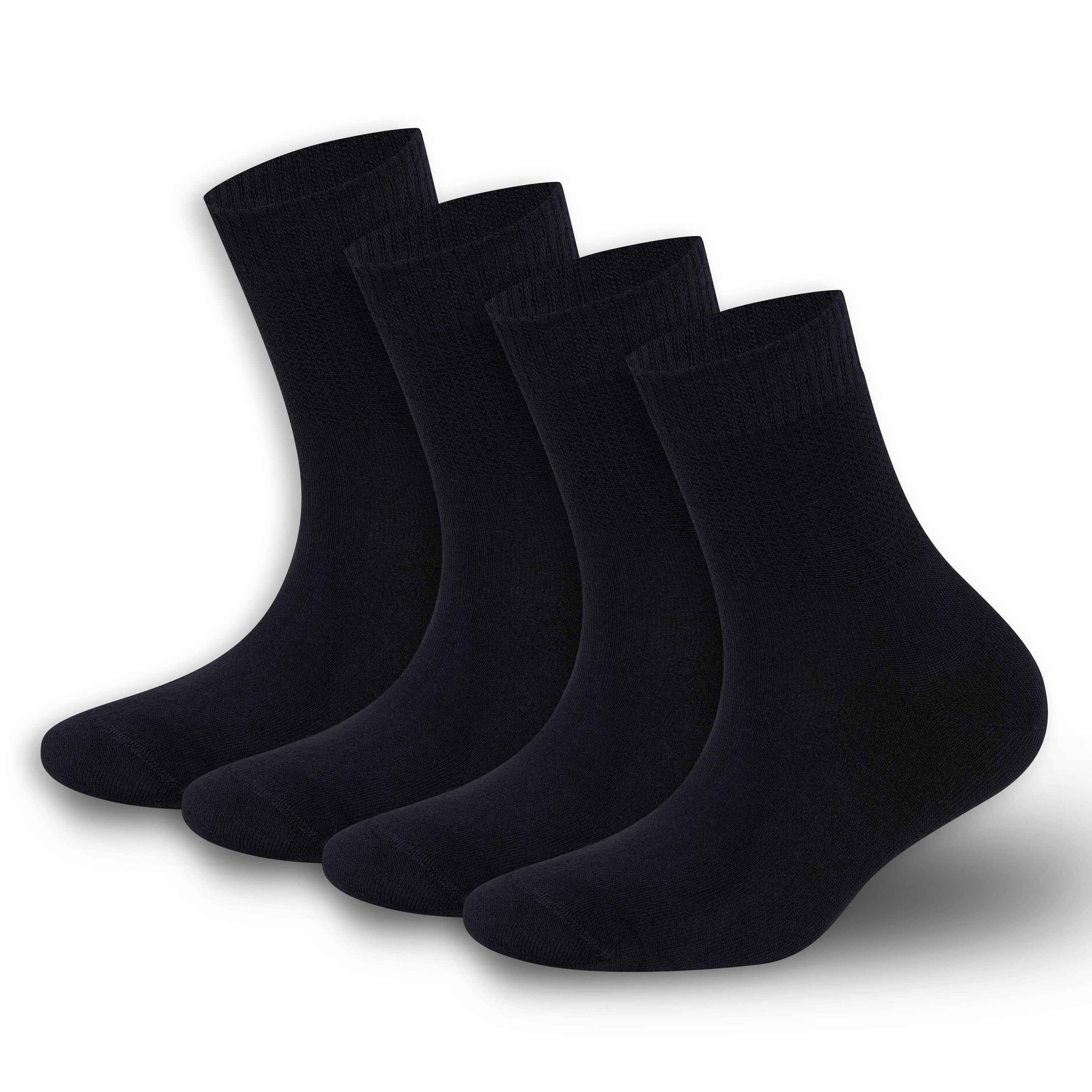 Men’s & Women’s Bamboo Diabetic Ankle Socks 4-Pack