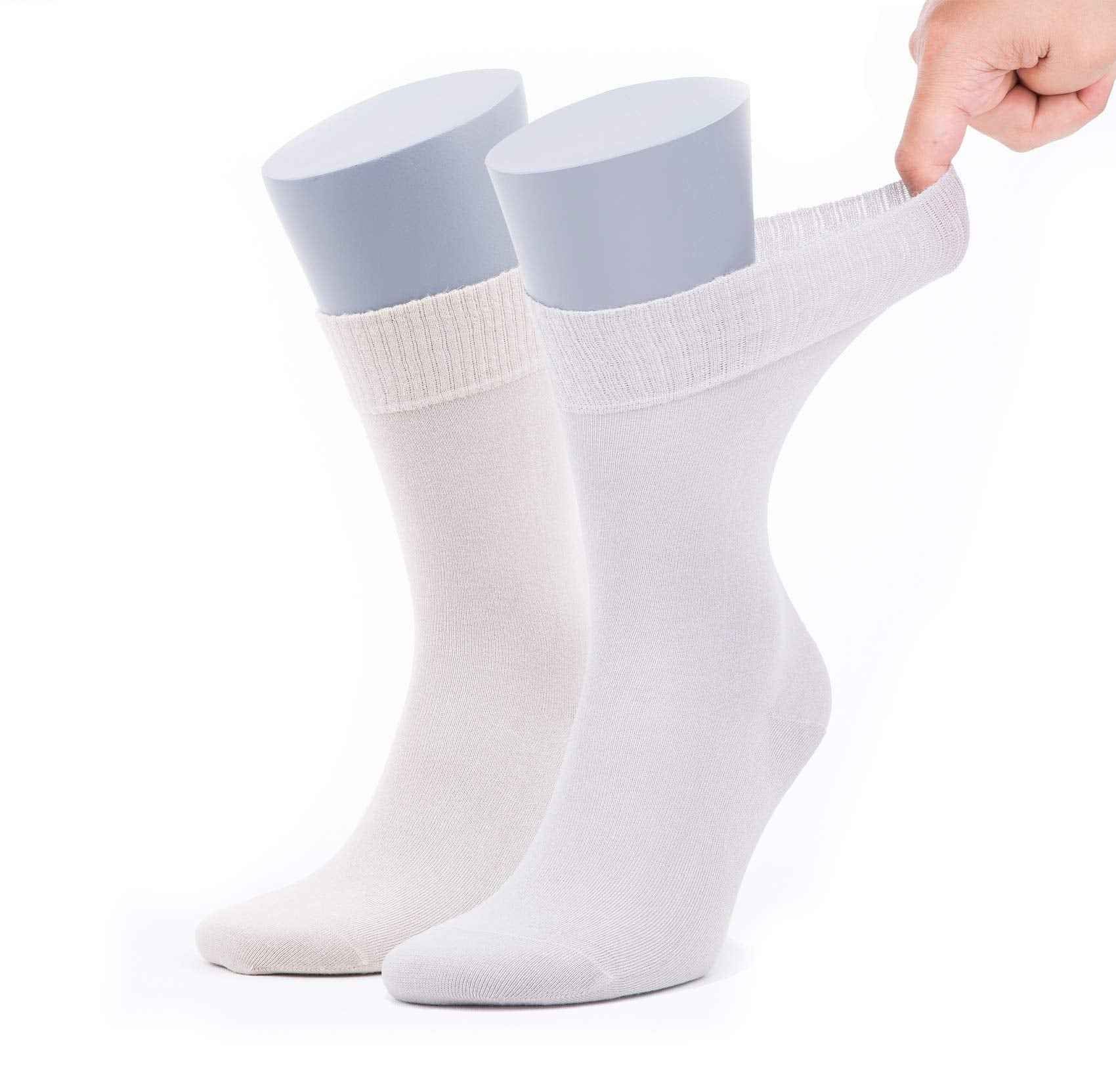 Men’s Bamboo Diabetic Socks 2-Pack - Ultra Thin
