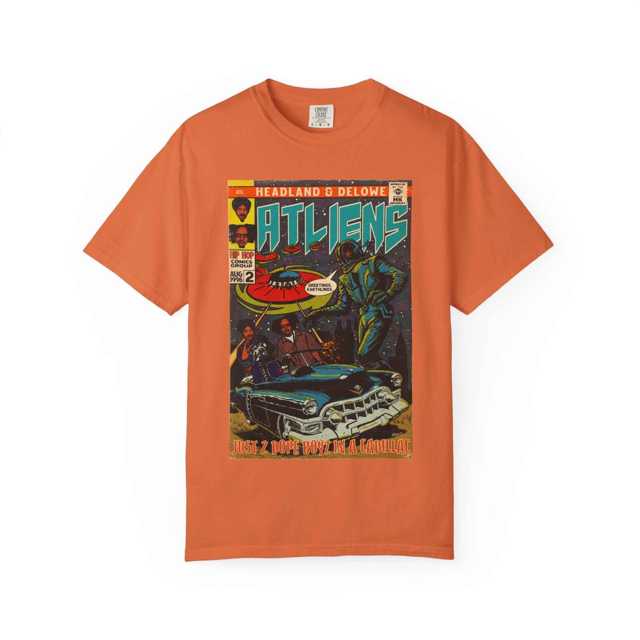 ATLiens - 2 Dope Boyz in a Cadillac - Unisex Comfort Colors T-shirt