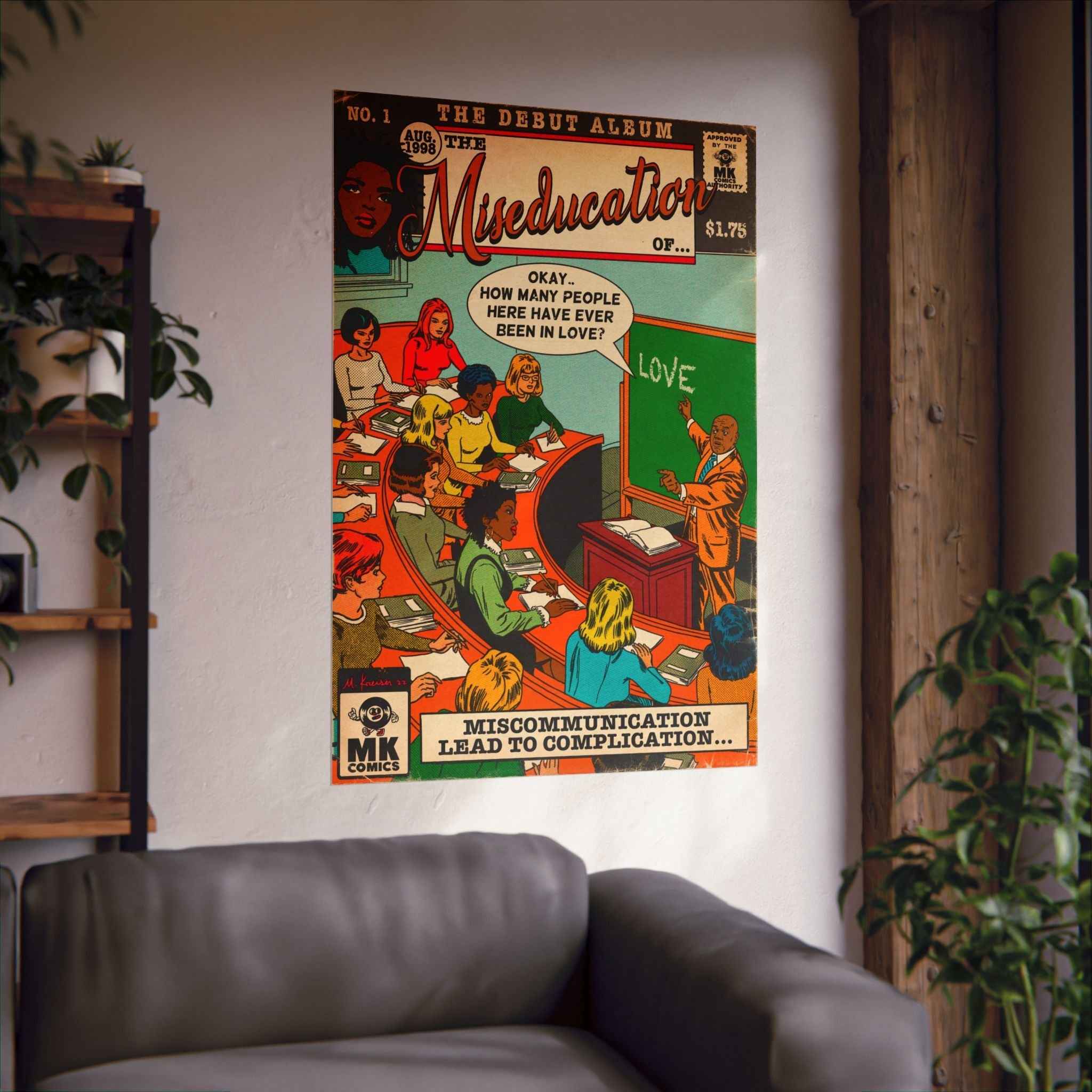 The Miseducation Of.. - Vertical Matte Poster