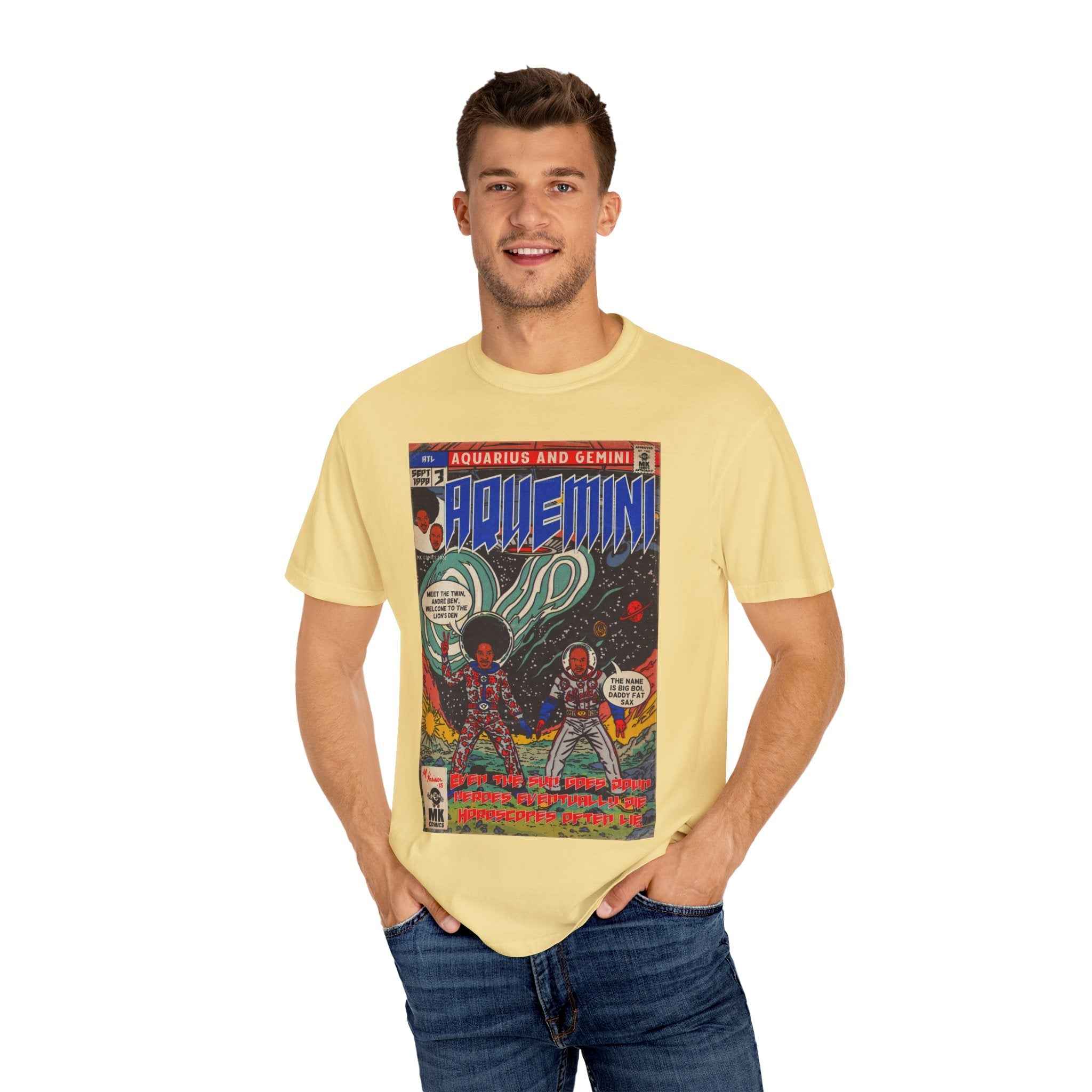 Aquemini - Comic Book Art - Unisex Comfort Colors T-shirt