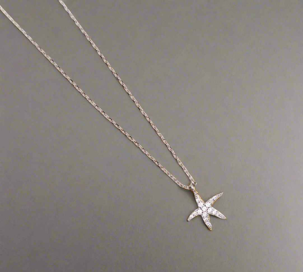 Starry Seas Necklace – Luxury Blue Gemstone Statement Necklace