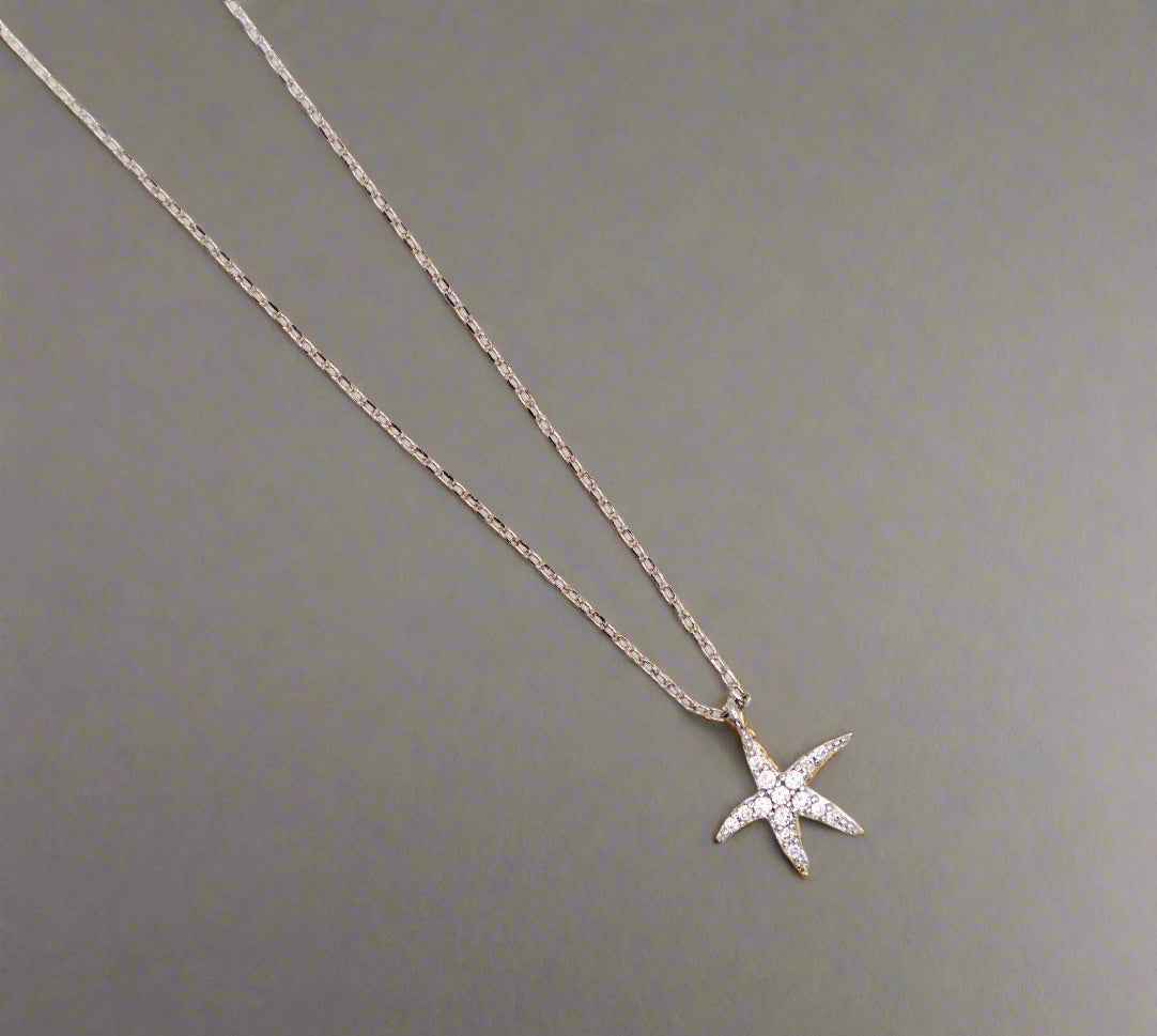 Collier Starry Seas – Collier de luxe en pierres précieuses bleues