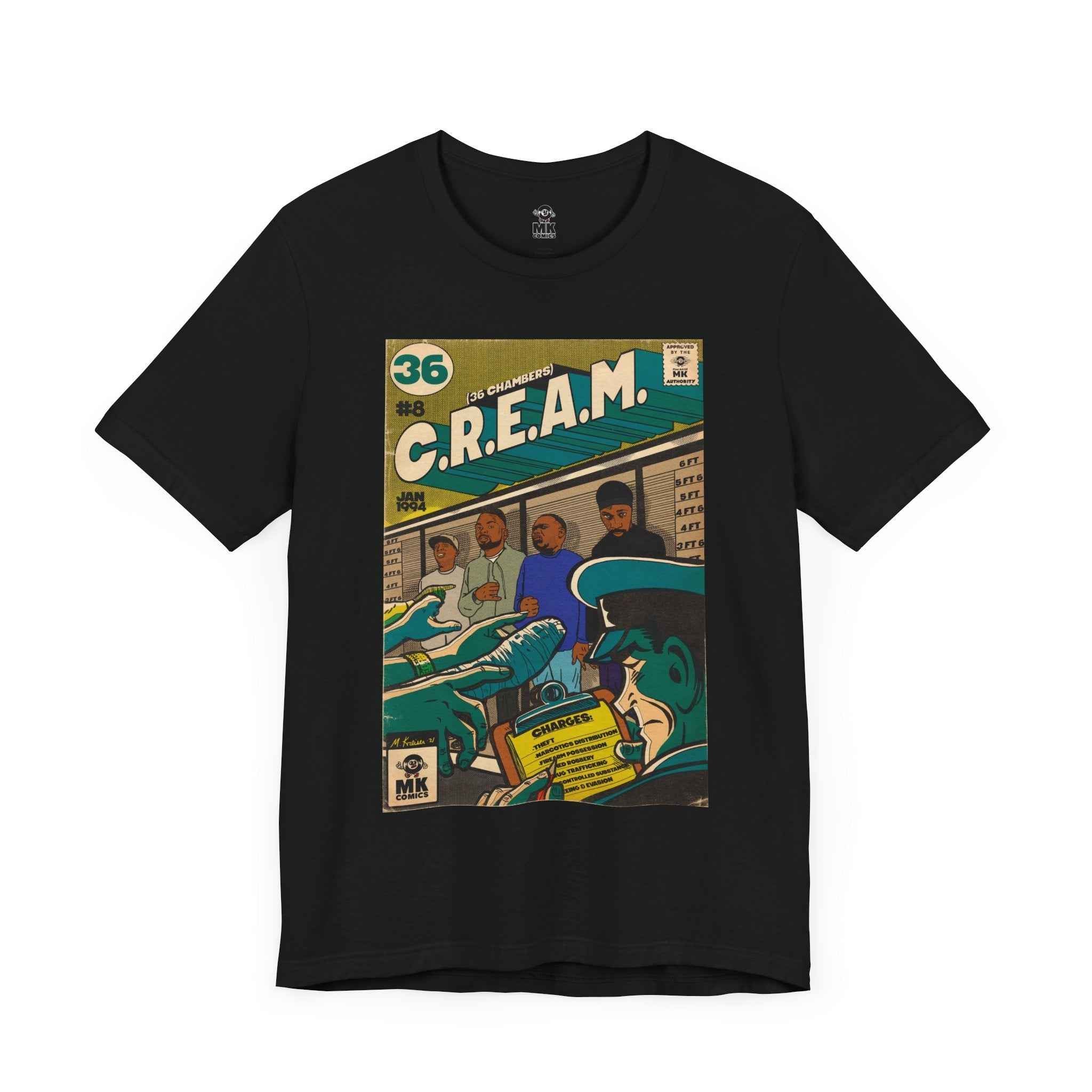 C.R.E.A.M - Unisex Jersey Short Sleeve Teem
