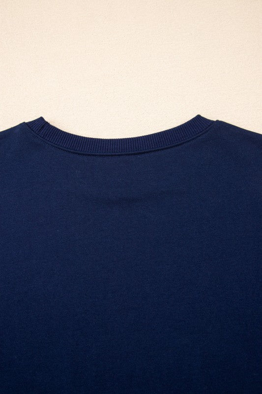 Varsity Stripe Pullover and Mini Skirt Set