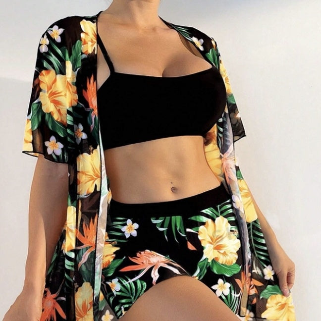 Women’s Floral Beach Set – Two-Piece Summer Outfit