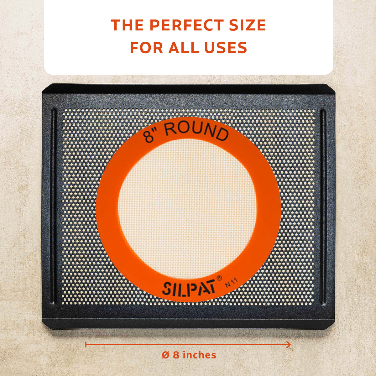 Silpat 8" Round Mat