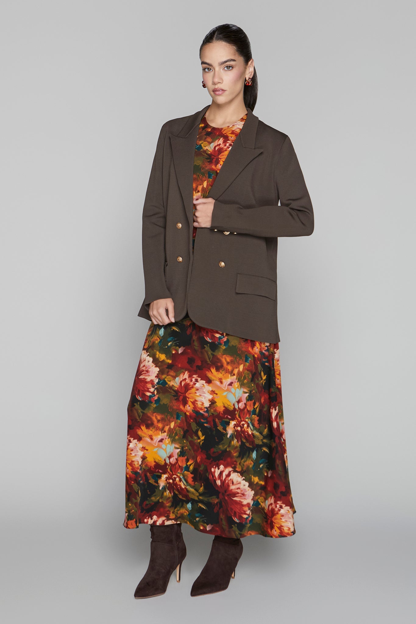 Darby Blazer in Cocoa