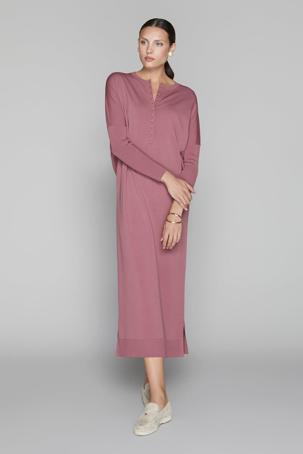 Wren Dress in Mulberry