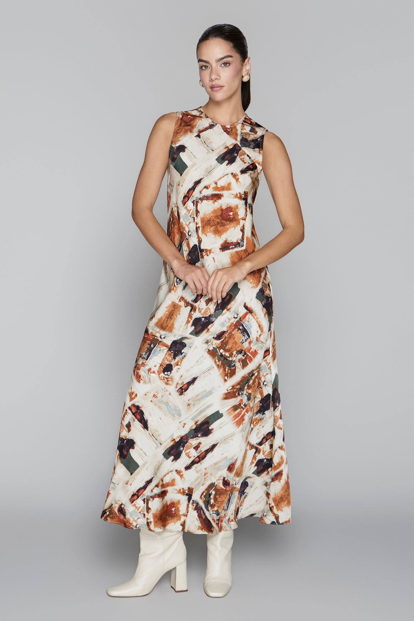 Blake Dress in Sandfall