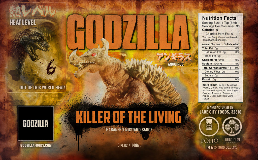 Godzilla Hot Sauce 5-Pack : Series 3