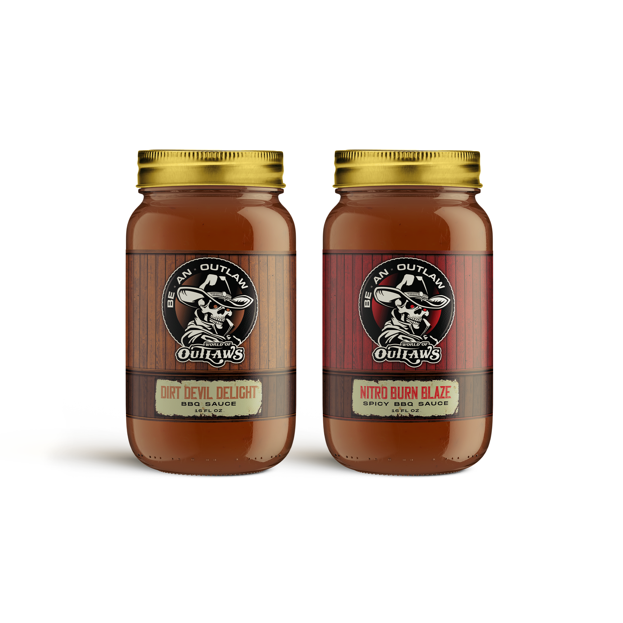World Of Outlaws® BBQ Sauce 2-Pack