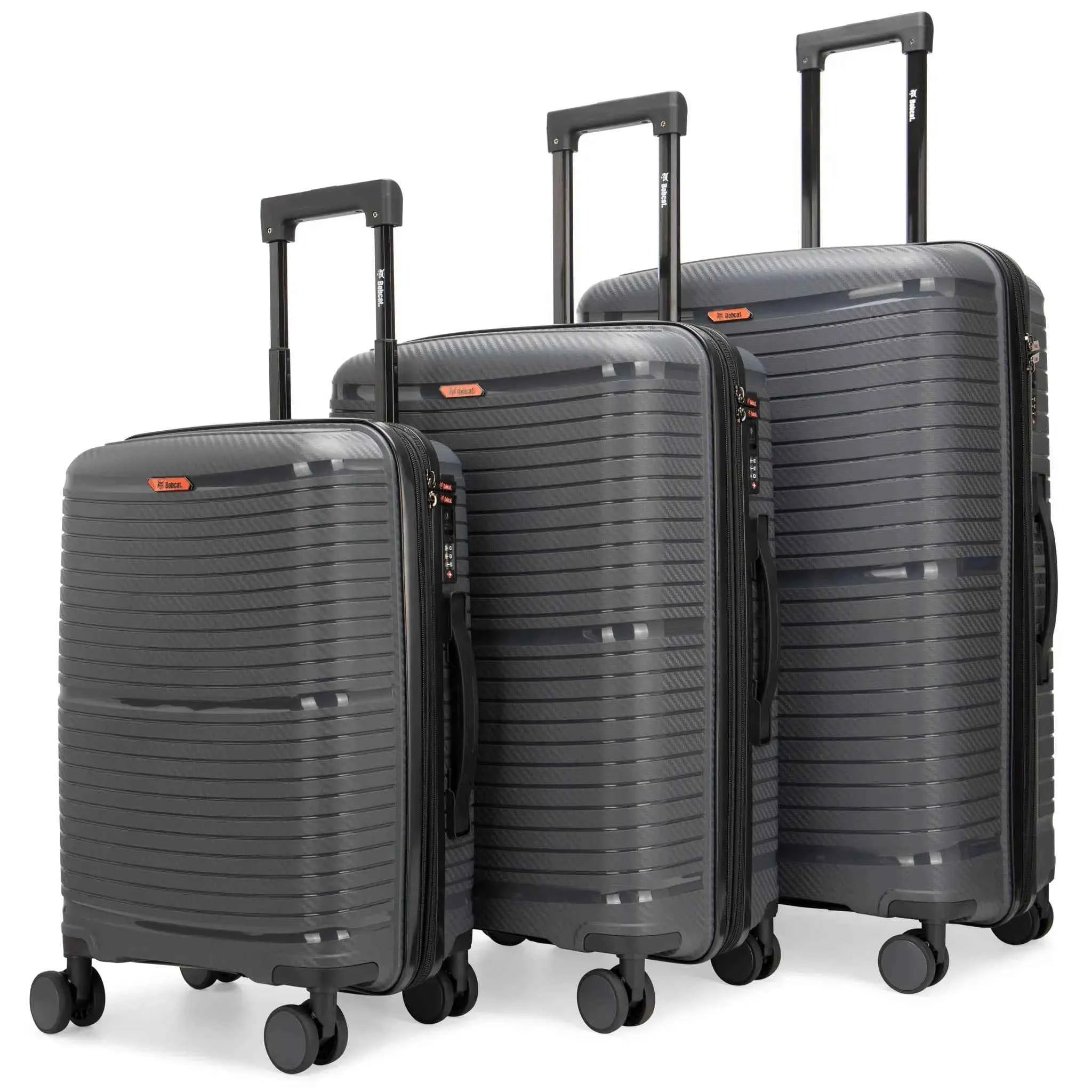 Trencher 3 Piece Expandable Tough Luggage Set