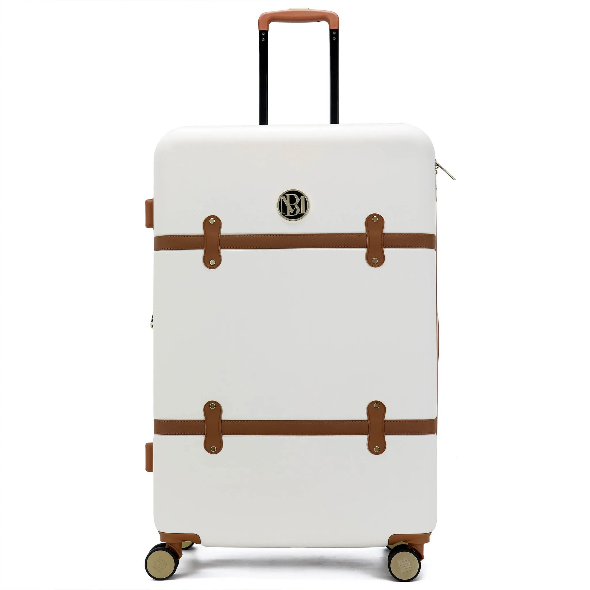 Grace Expandable 25" Medium Checked Retro Suitcase - Lolomo!