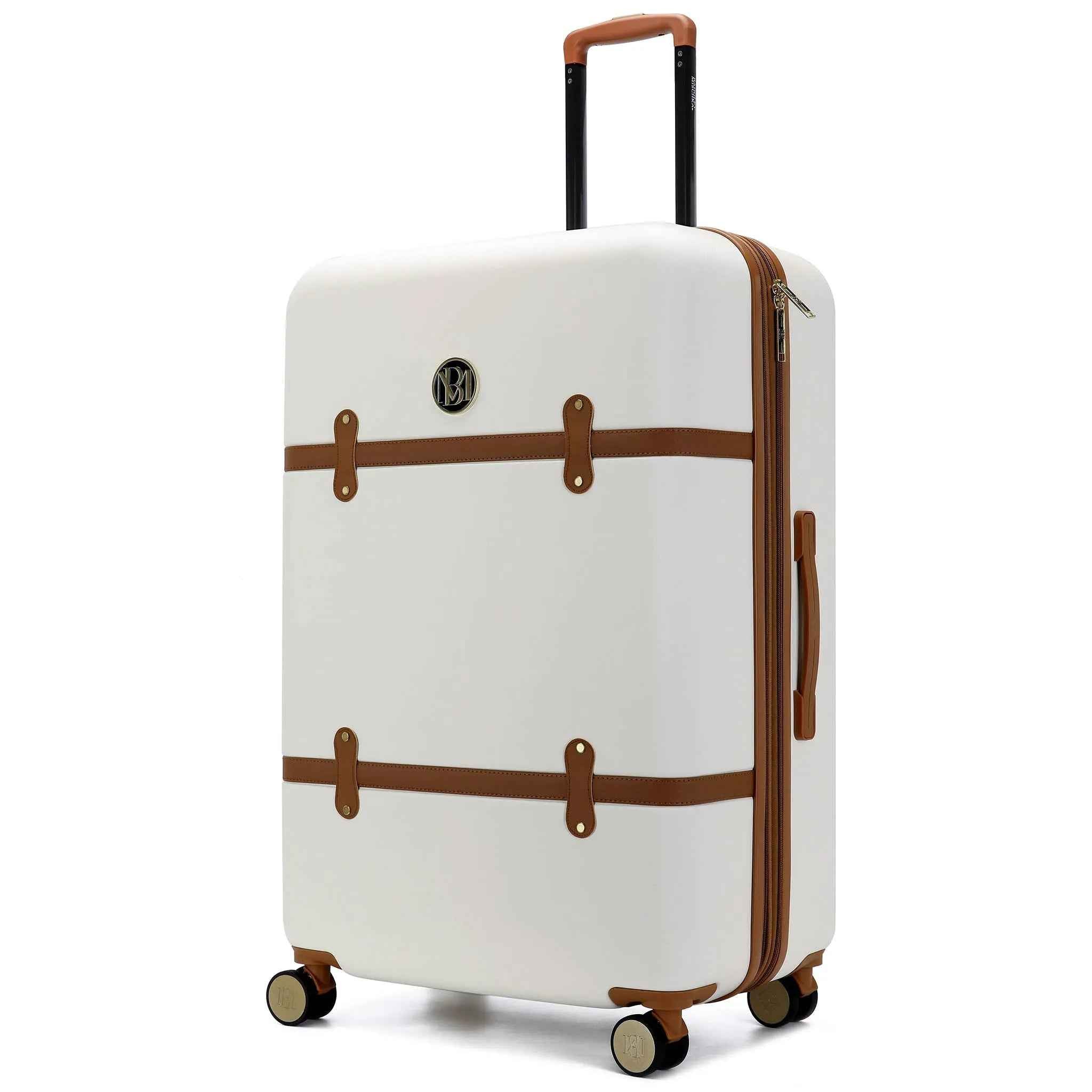 Grace Expandable 25" Medium Checked Retro Suitcase