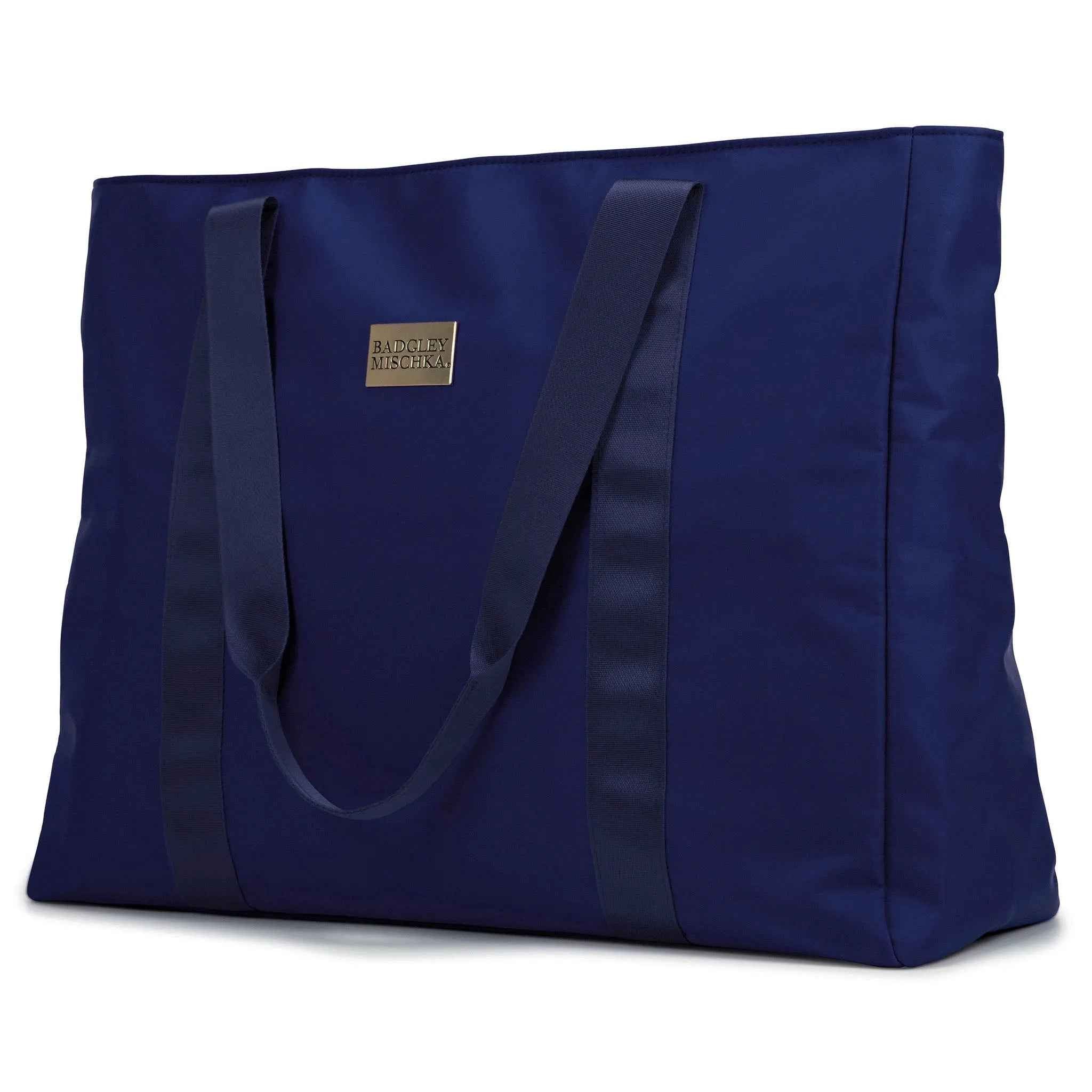 Uncomplicated Nylon Weekender Tote Bag